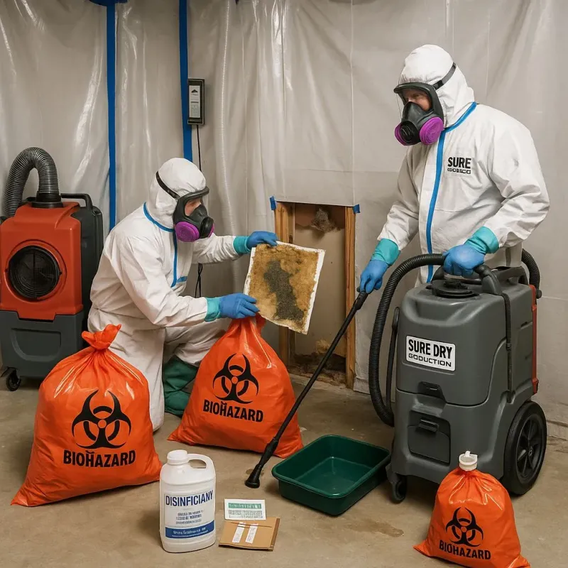 Contaminated Water Handling Protocols process in Southgate, FL