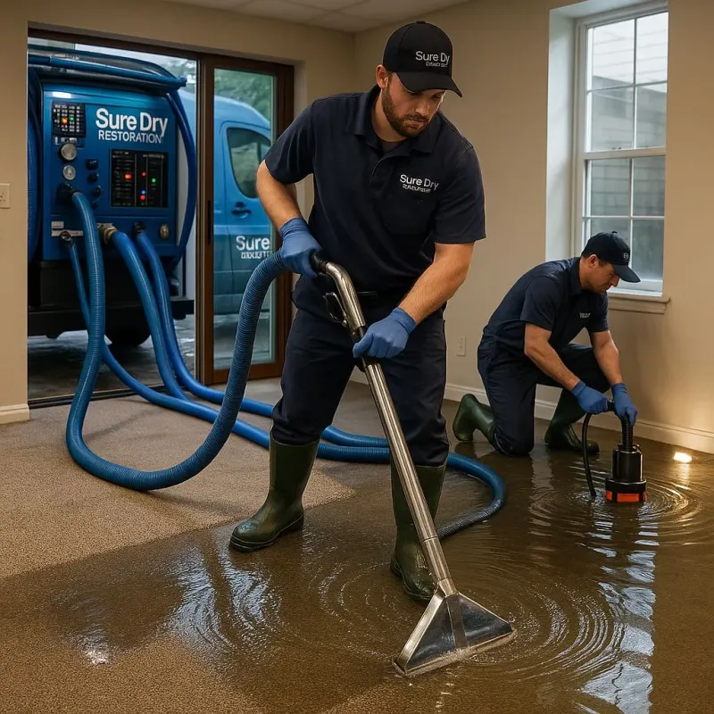 Water Extraction and Removal process in Southgate, FL